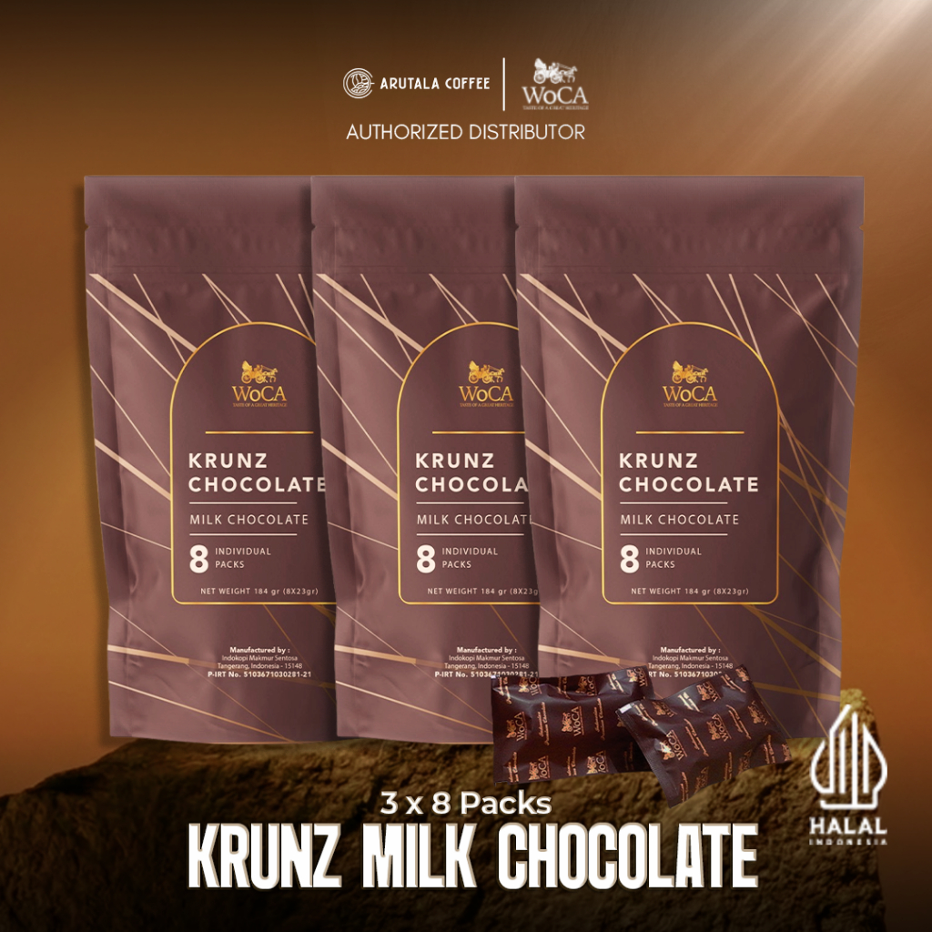 WoCA Krunz Chocolate Milk 3 x 8 individual packs