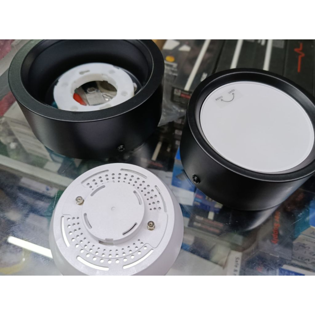 Sonovic DownLight split hitam OUTBOW 7w 12w 15w