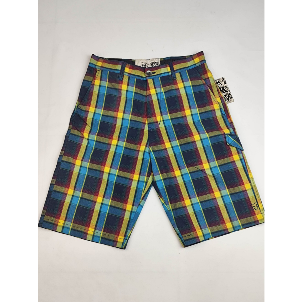 Fox Reverb Shorts Vintage Navy Original Celana Pendek Sepeda MTB Size 28