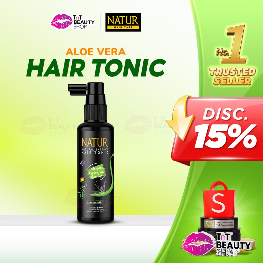 Natur Hair Tonic Aloe Vera 90 ml | TNT Beauty Shop