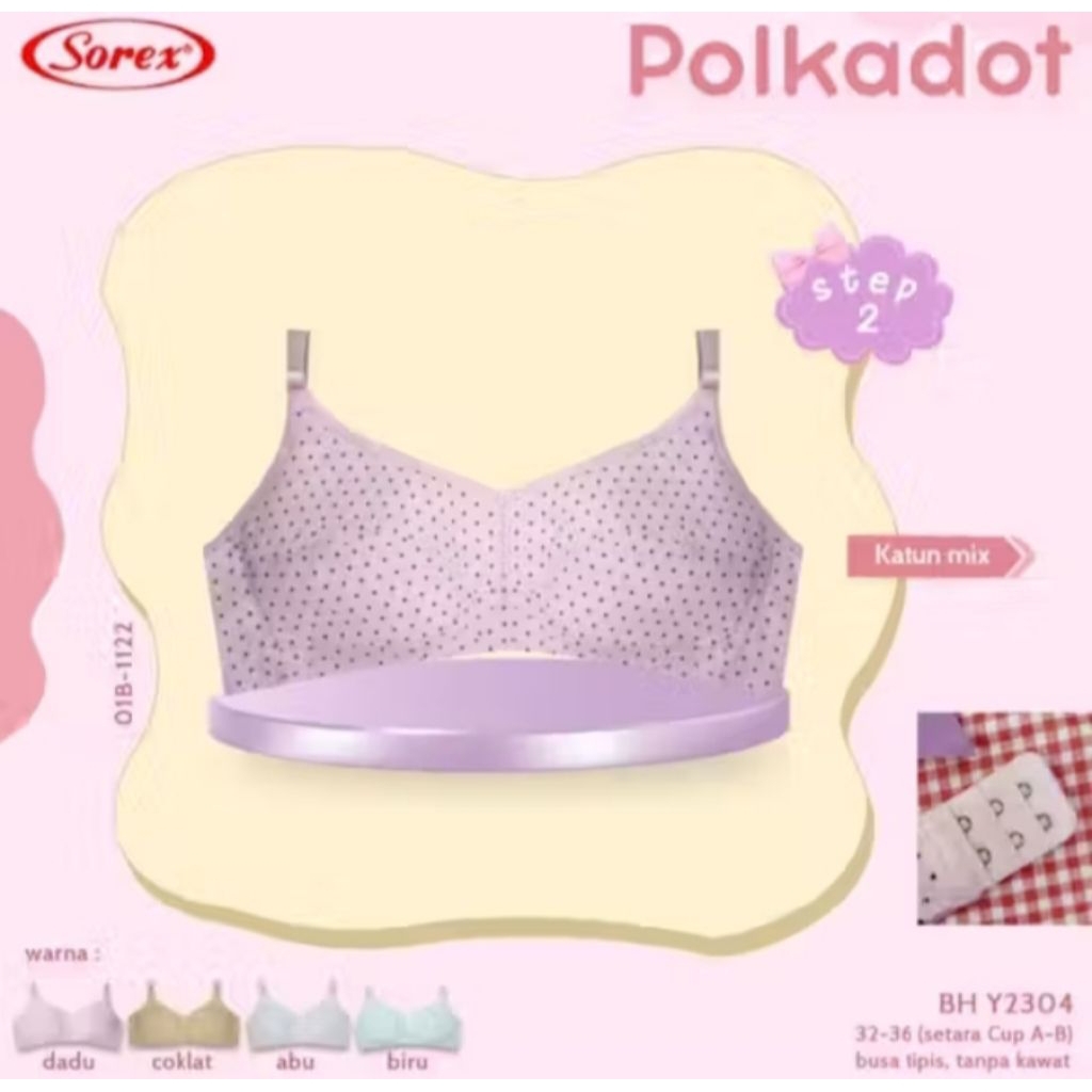 Bra BH Sorex Y 2304 Anak dan Remaja