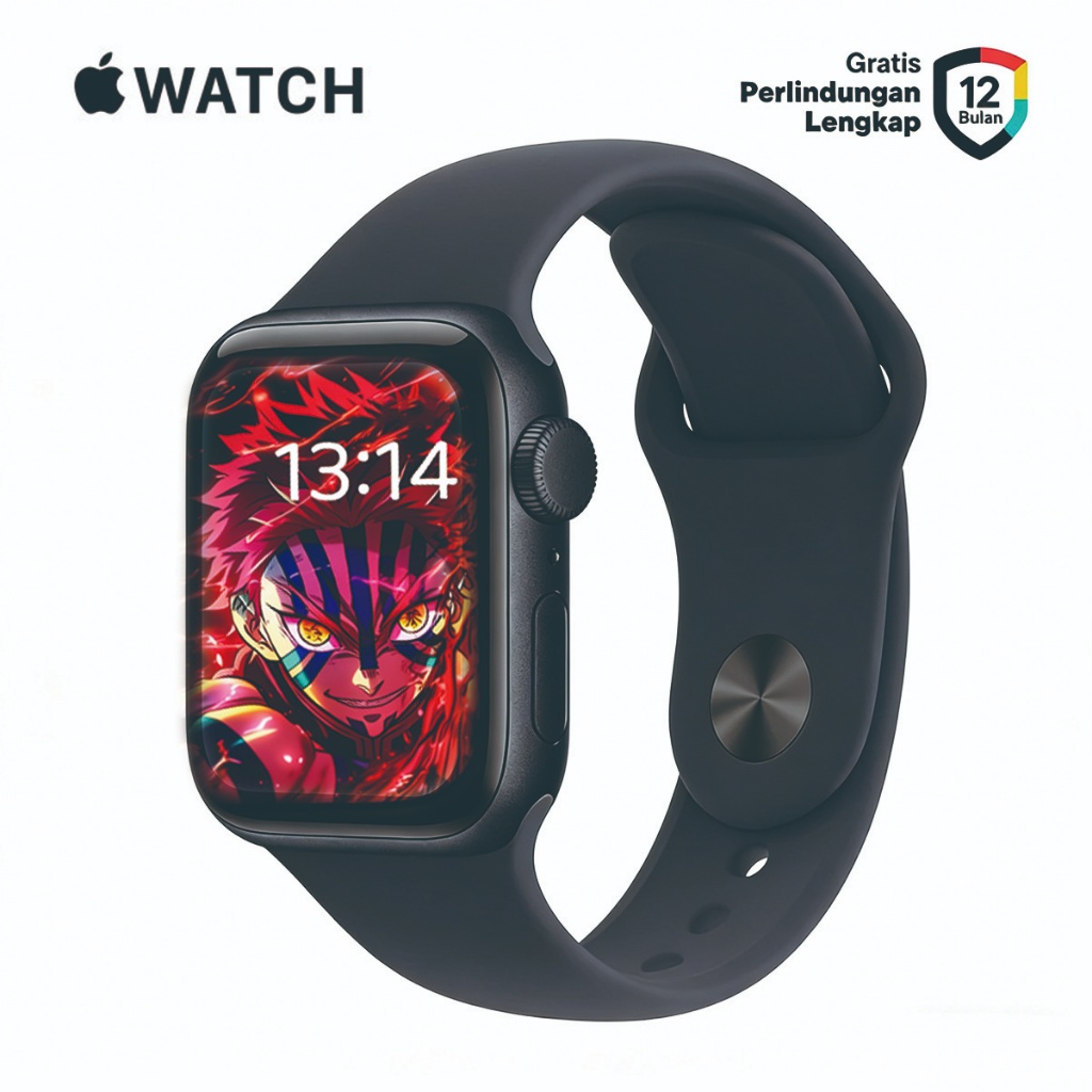 Apple 100% Original SmartWatch Seri 11 46MM Smartwatch wanita IP68 Waterproof NFC Wireless Charging 