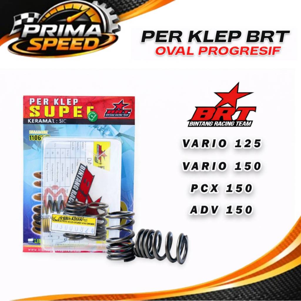 Per Klep BRT Vario 150 PCX ADV 150 BRT Per Klep Oval Progresif Per Klep Super BRT