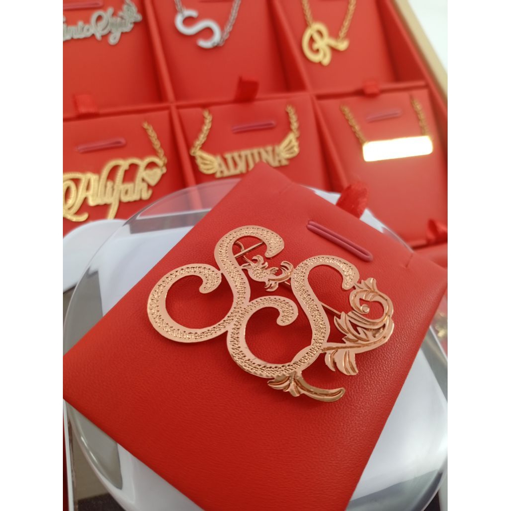 pin bros inisial custom nama