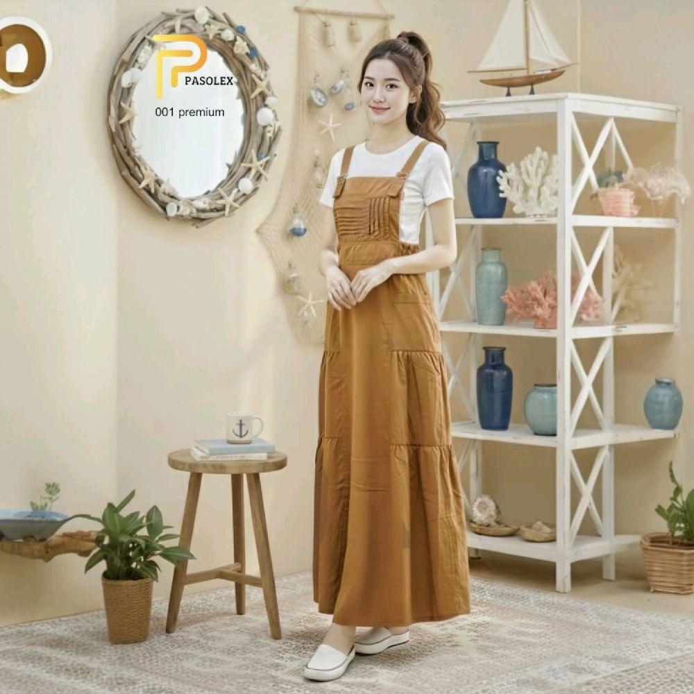 Pasolex Overall Camelia 001 pr Overall Dress Wanita