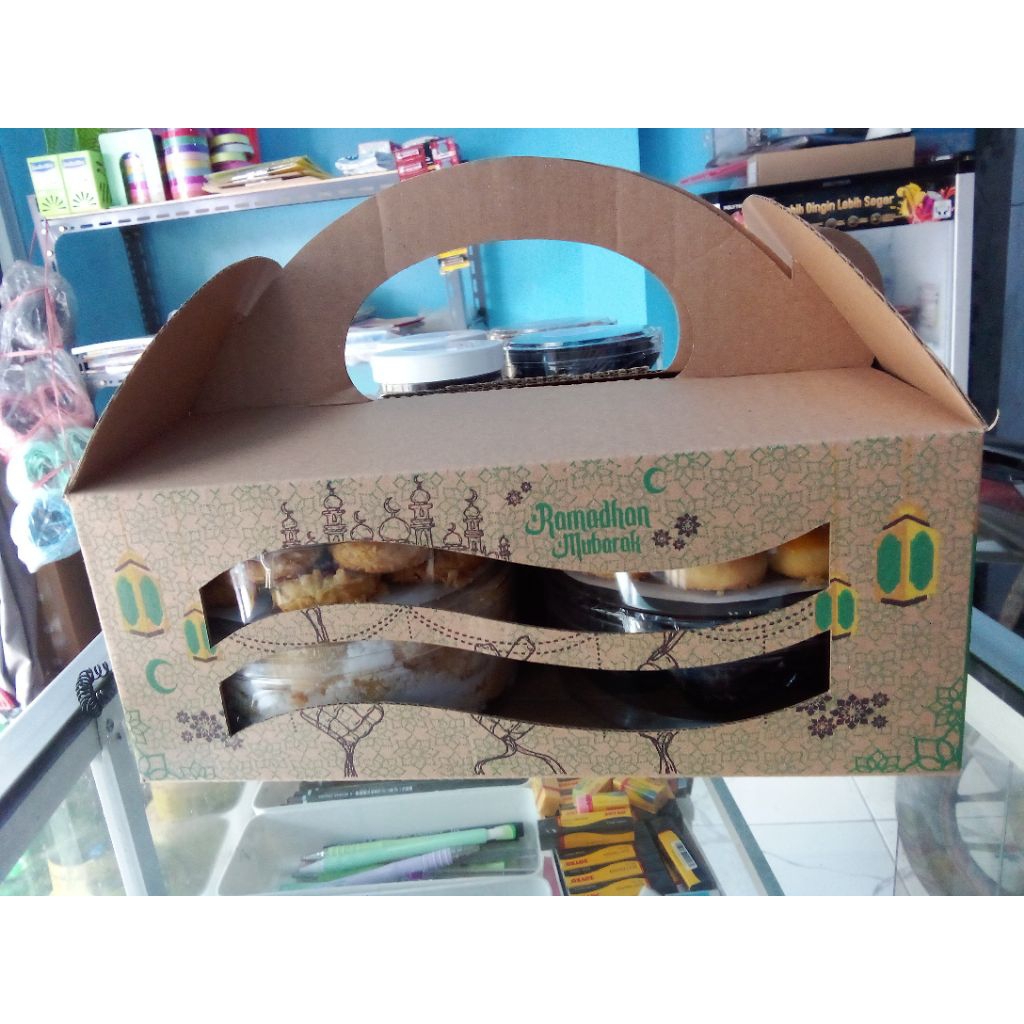 Kue Kering Lebaran Paket Hemat 250gr Isi 4 Toples