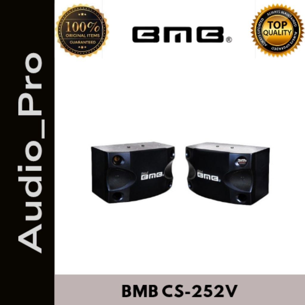 SPEAKER KAROEKE BMB CS 252 V ( 8" SPEAKER KARAOKE 1 SET )