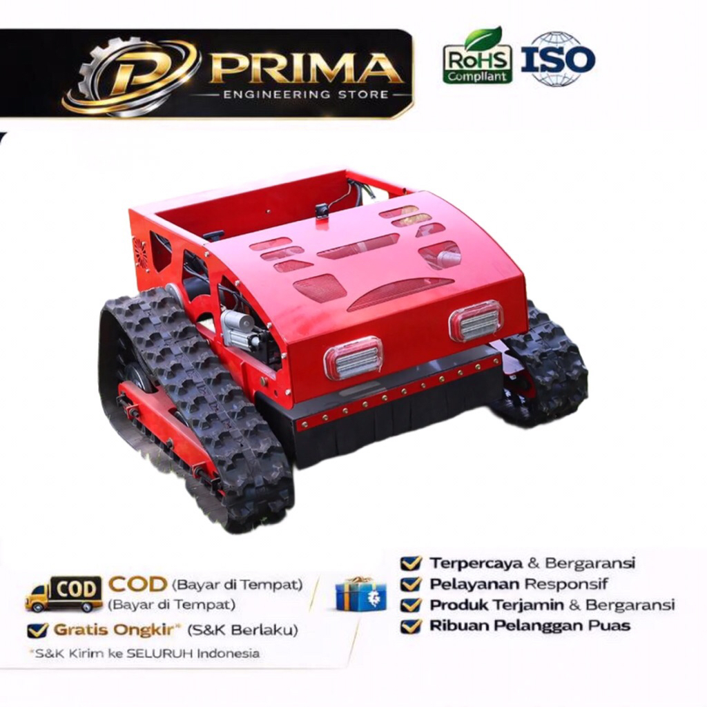 Mesin Potong Rumput Lawn Master Remot Control Golf Taman Mesin Potong Rumput RC Petani Multiguna Mes