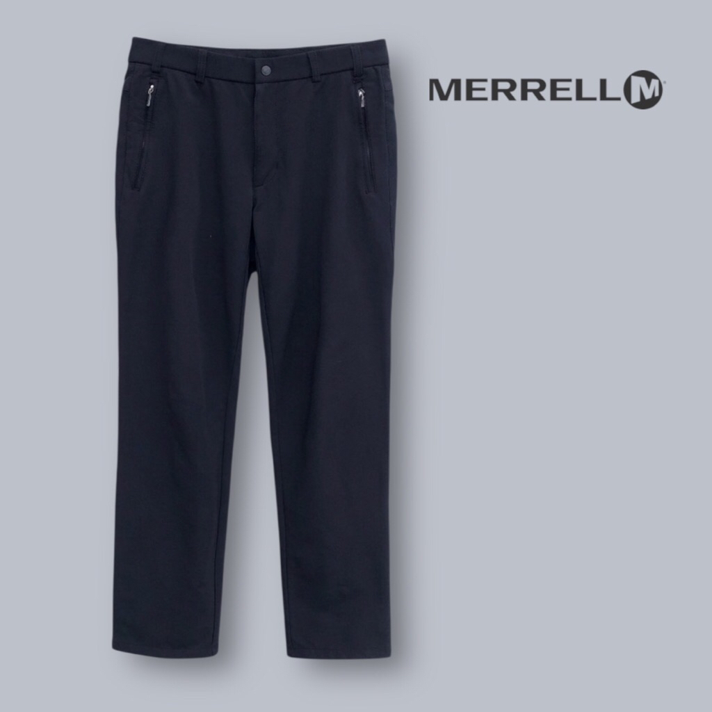 MERRELL Celana Softshell Tebal Outdoor Pants 4 Pockets Hiking
