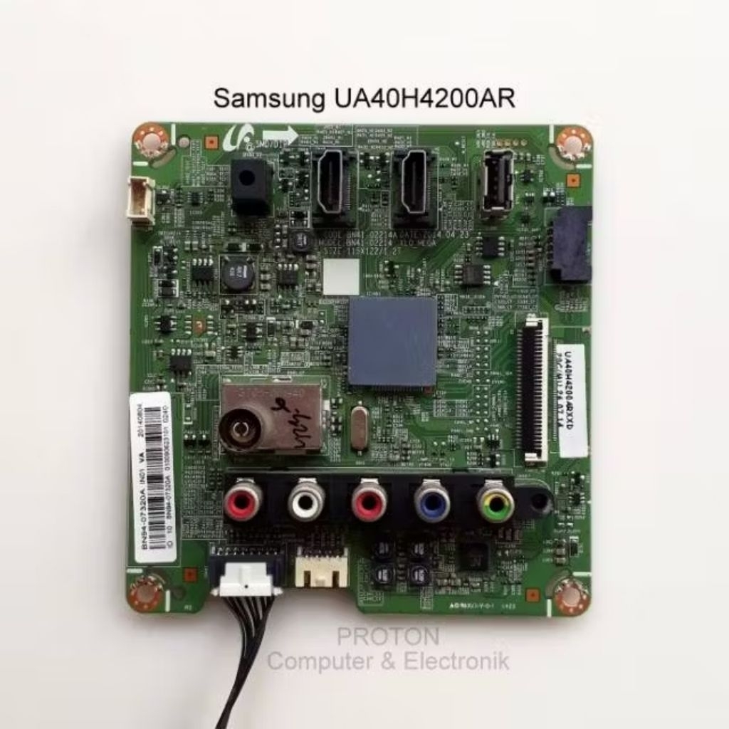 Mainboard LED TV Samsung UA 40H4200 AR UA40H4200AR UA40H4200 UA40H4200ARXXD 40" Mesin Matherboard LC