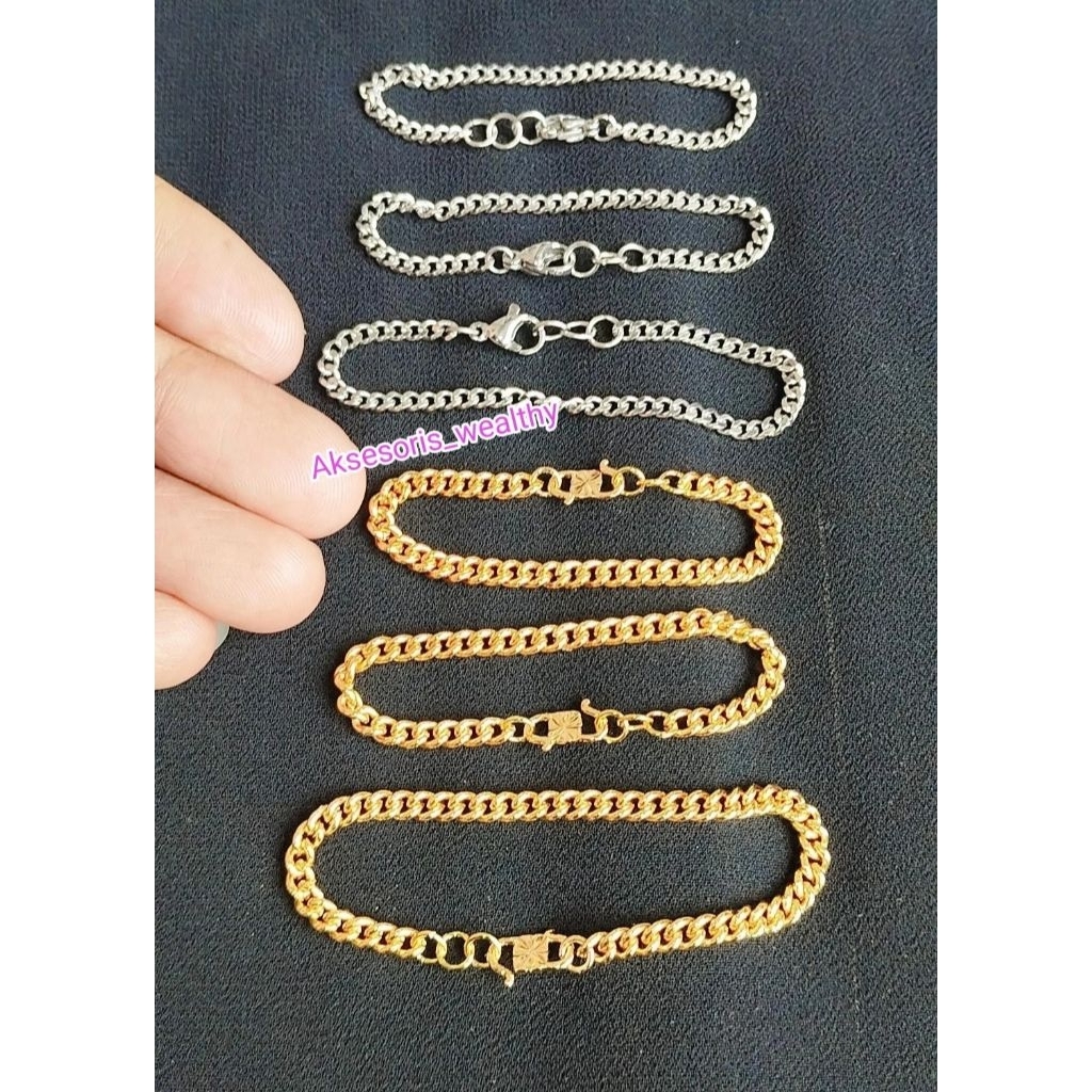 Gelang sisik naga lapis emas Premium anti karat / gelang bayi / gelang anak / gelang wanita / gelang