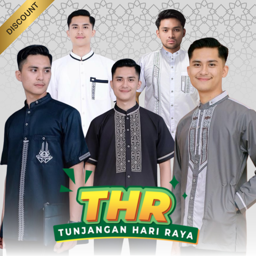 THR KOKO MURAH PREMIUM Baju Koko Asriyani Kekinian Lengan Pendek & Lengan Panjang