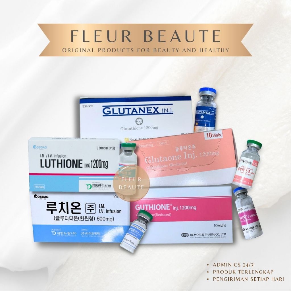 (Box) Glutanex 1200mg | Glutaone | Glutathione