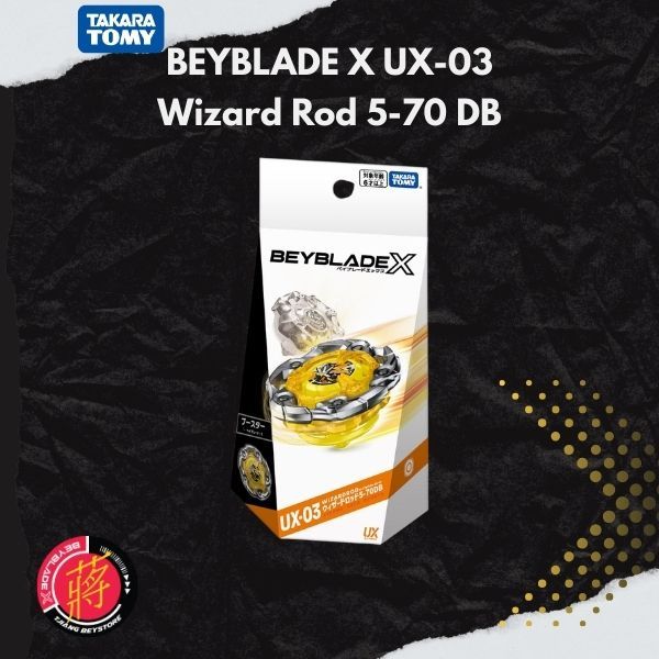 Beyblade X UX-03 Wizard Rod 5-70 DB