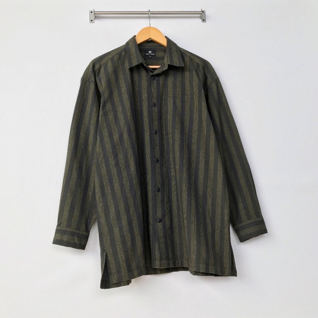 XL Kemeja ISSEY MIYAKE Lengan Panjang