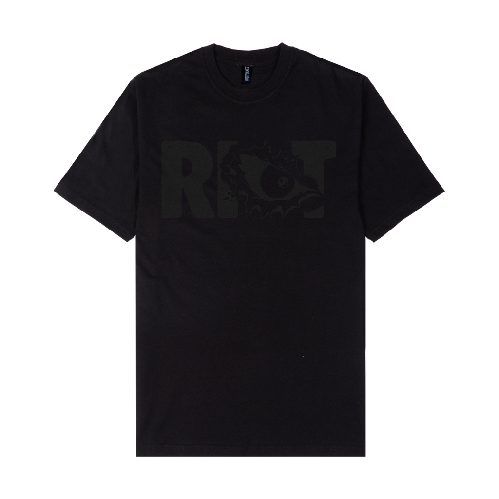 RIOT FLAMES Kaos Pria - THE FLAMES 2 - Black