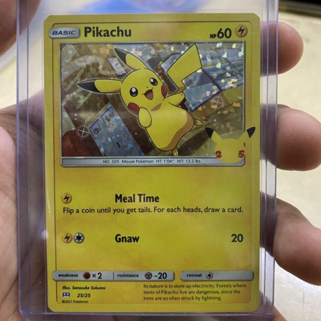 kartu pokemon english pikachu original atau pilih paket borongan 16 pcs kartu pokemon japan original