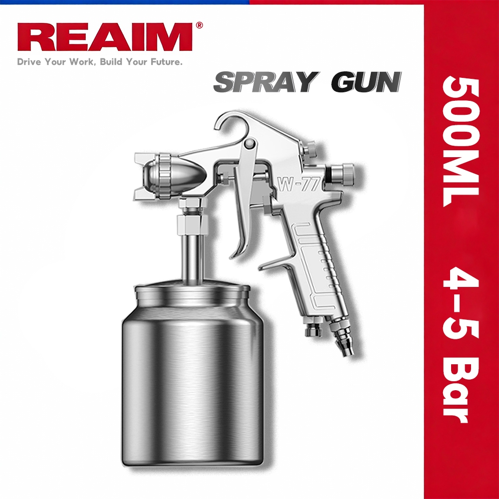 REAIM  Spraygun Auarita Penyemprot Cat Pneumatik Pistol Semprot Kompresor