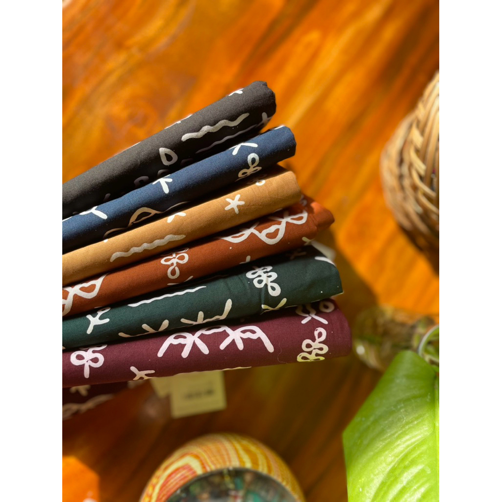 Kain Batik Cap Kekinian Premium | Batik Modern Trendy | Kain Batik Halus Nyaman | Bahan Batik Fashio