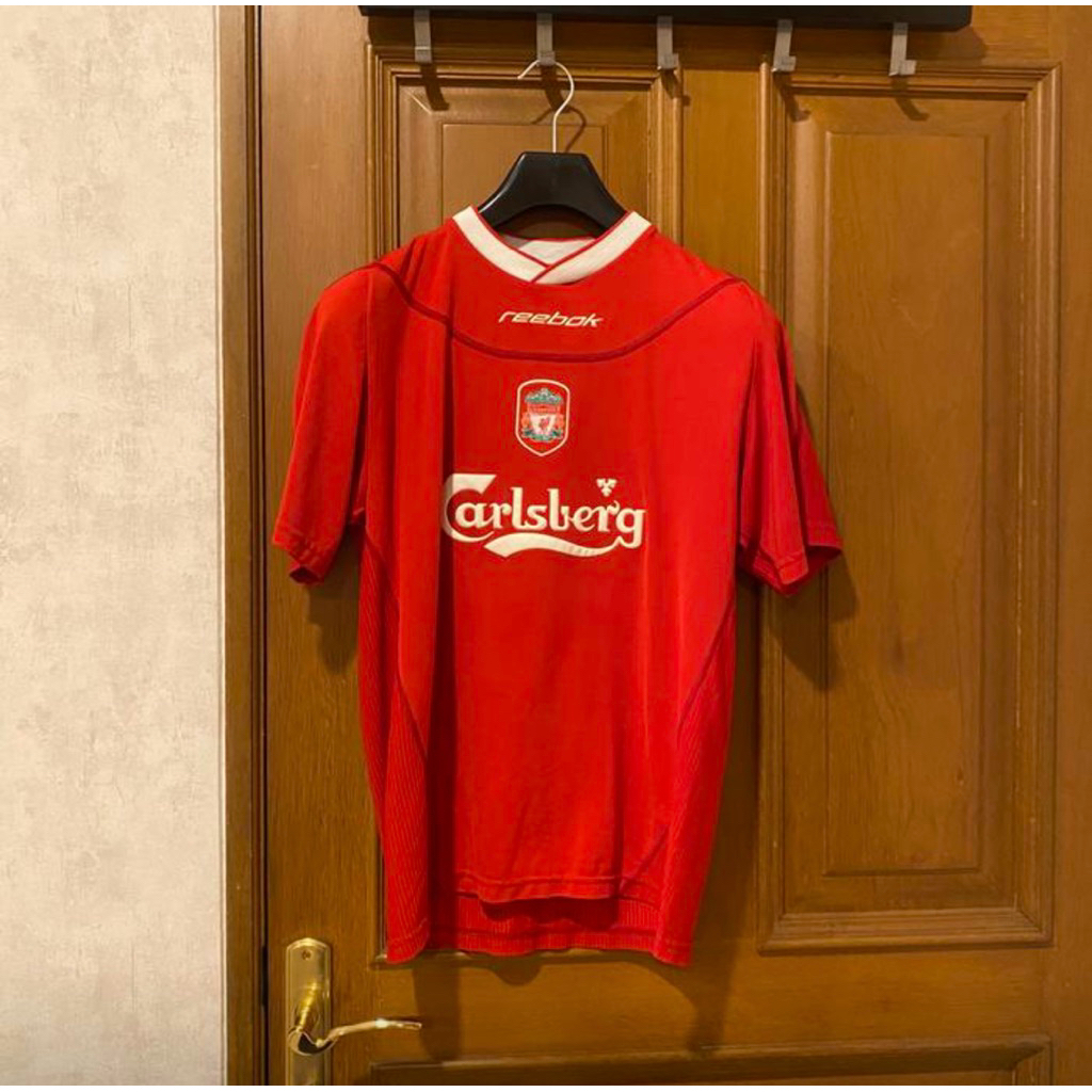 Original Reebok Liverpool 2000 Home Jersey Shirt Steven Gerrard "17" - size M