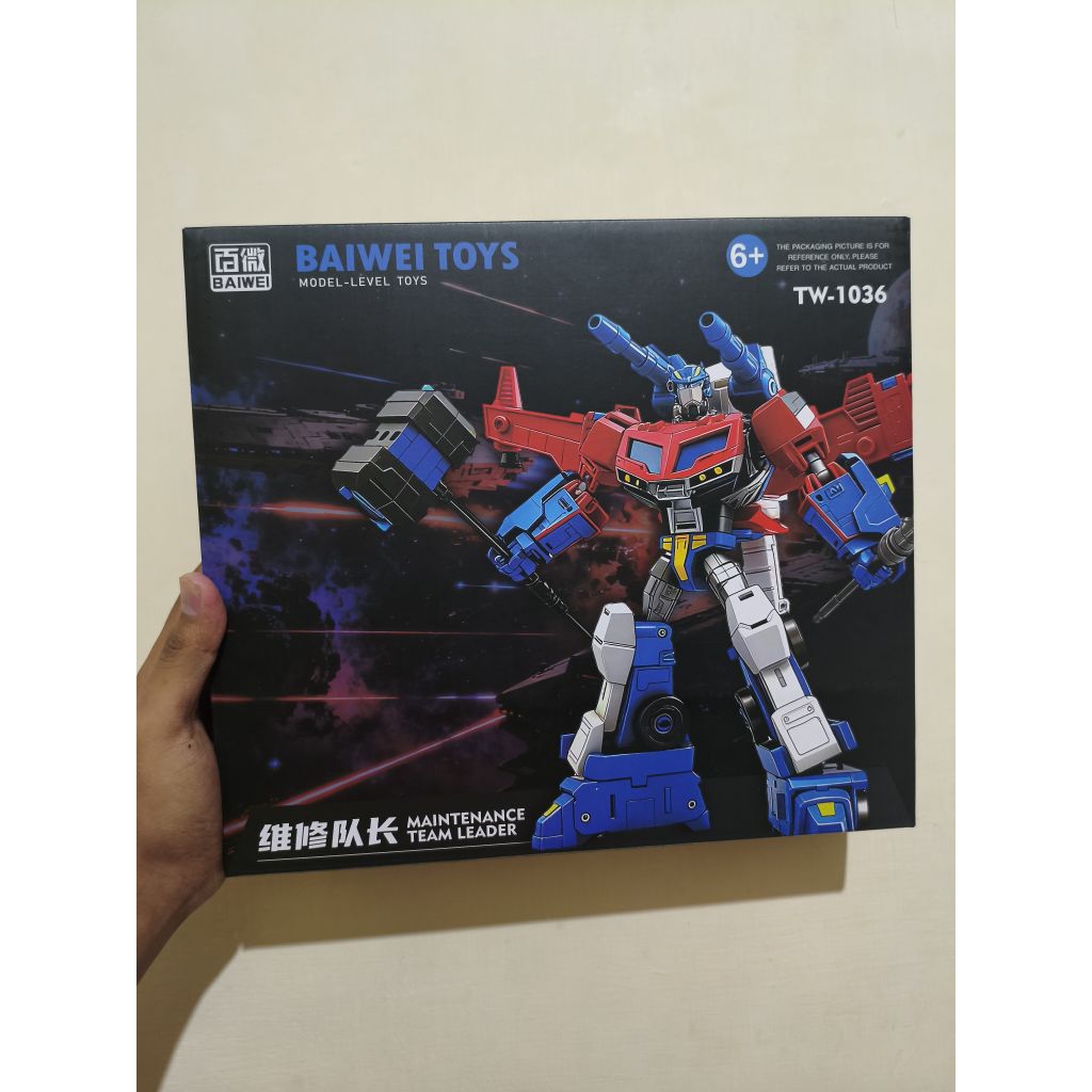 BAIWEI TW 1036 Optimus Prime Animated Transformers