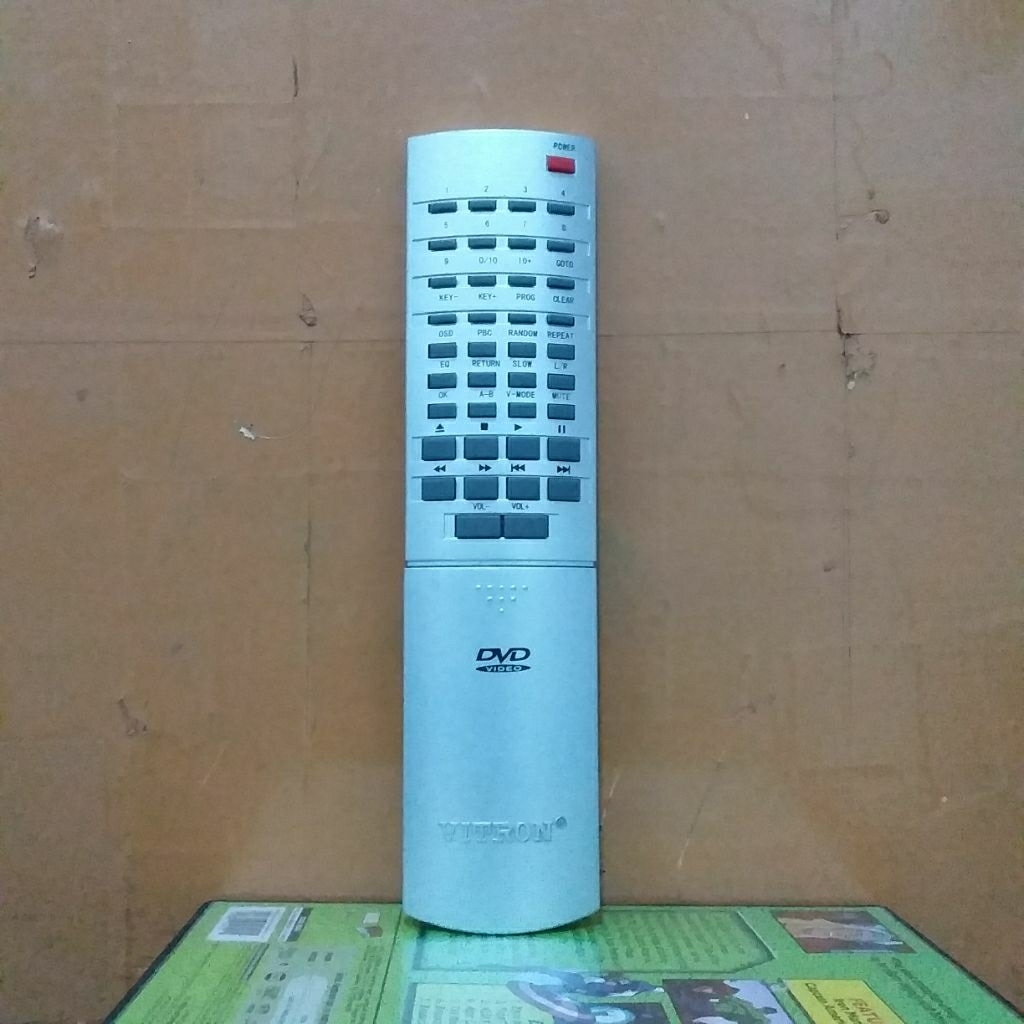 REMOTE DVD PLAYER VITRON ORIGINAL