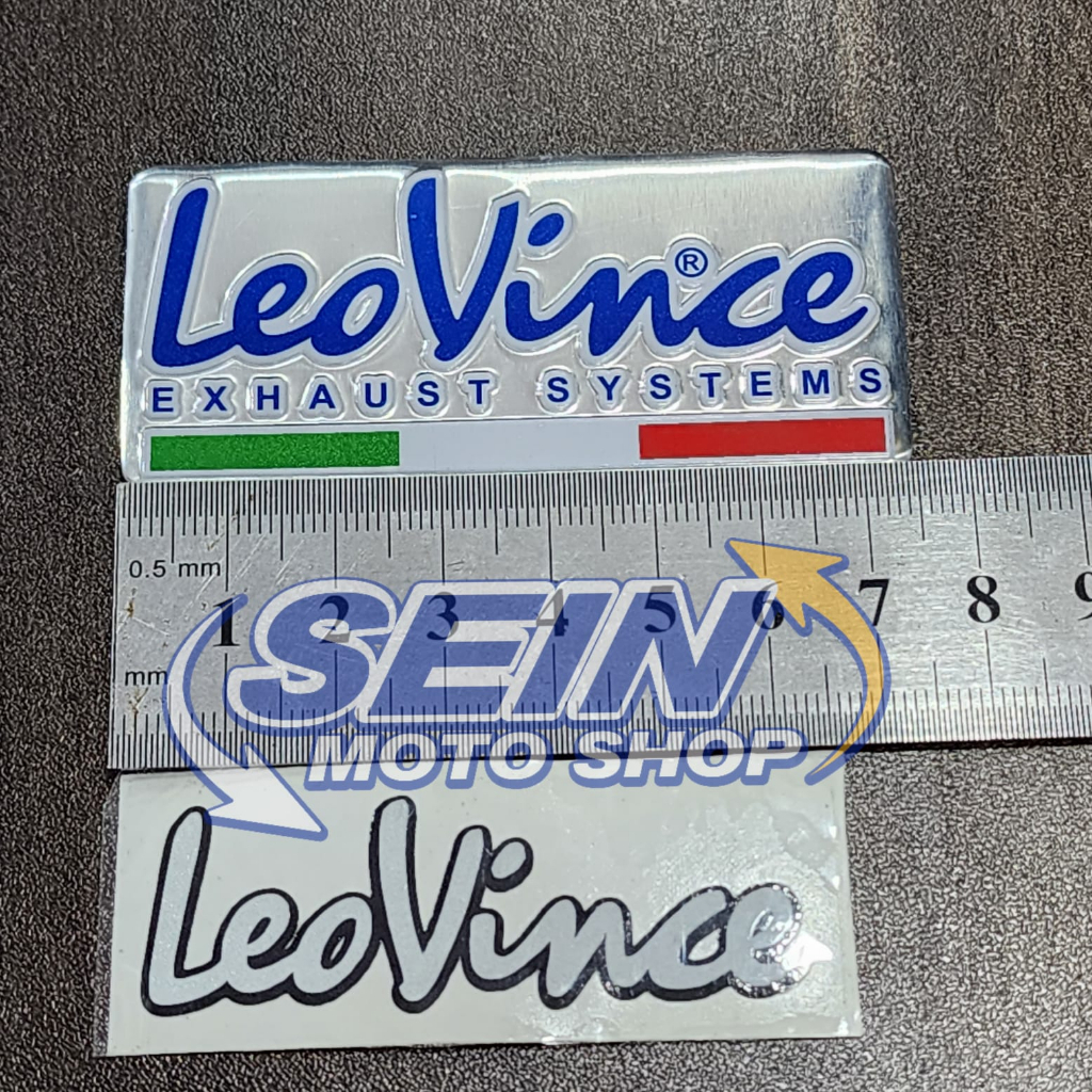 Sticker Emblem Leovince Original Import