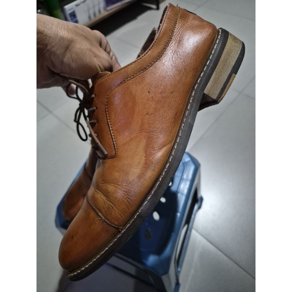 sepatu second formal size 41/27cm