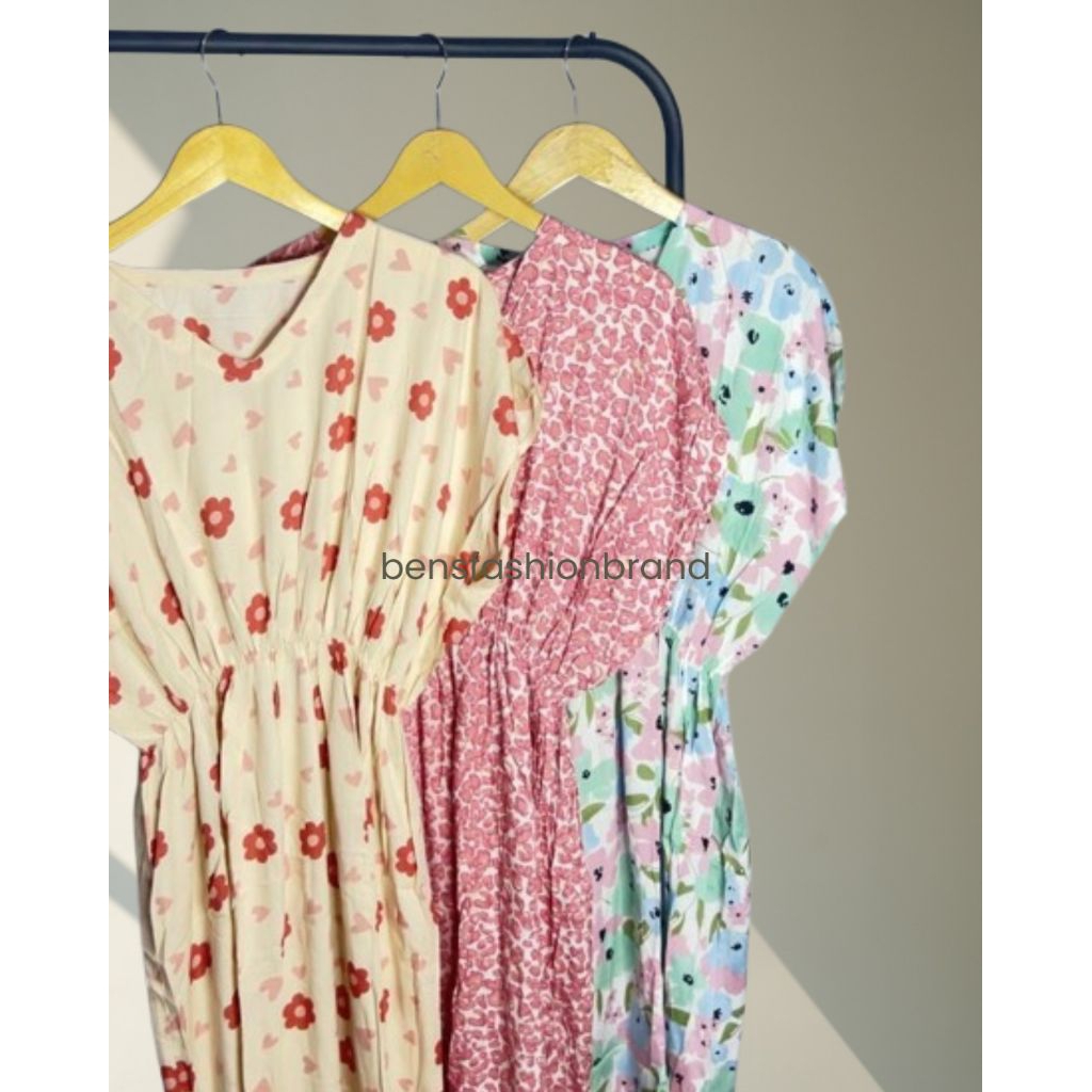 DASTER KARET PINGGANG | DASTER KERUT PINGGANG | DASTER RAYON PREMIUM | DASTER HOMEY