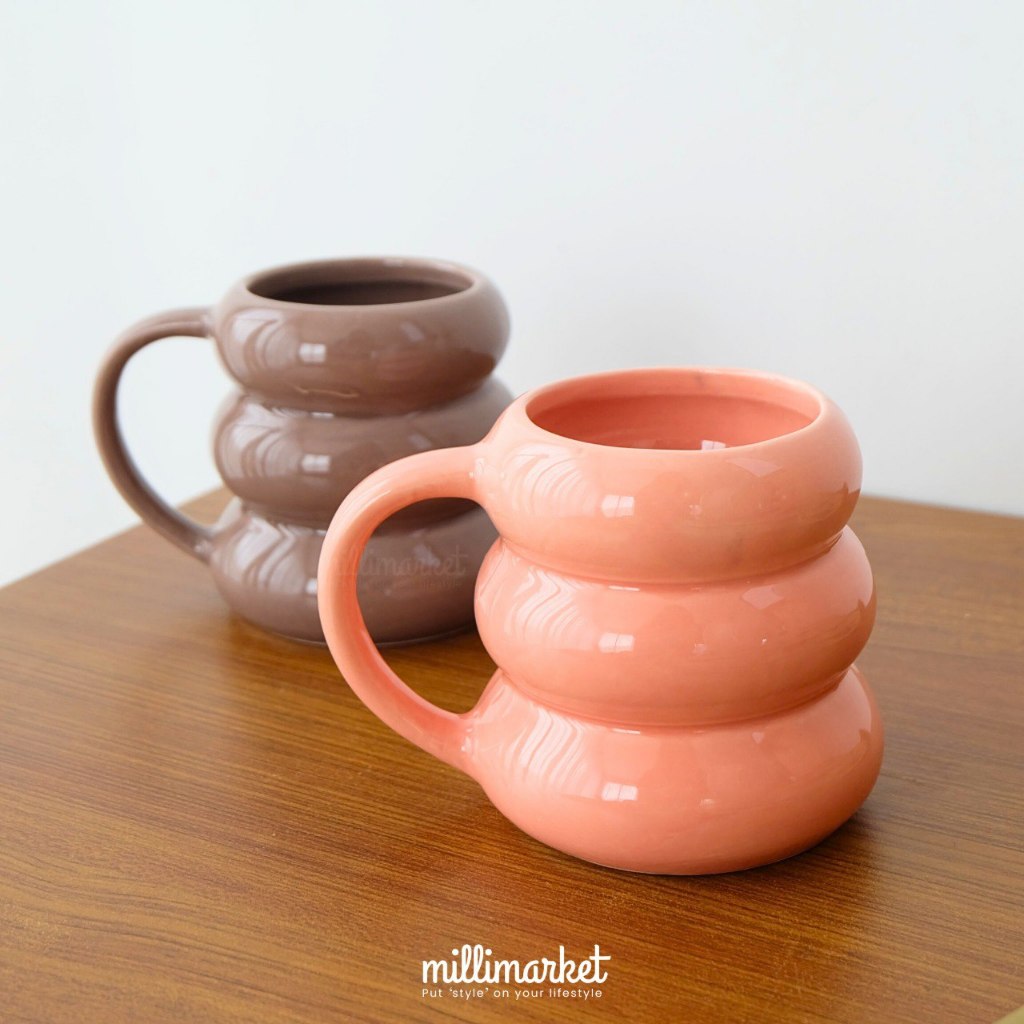 [MILLI] FORTA CERAMIC MUG / Gelas keramik bergagang / gelas Kopi Teh cafe resto