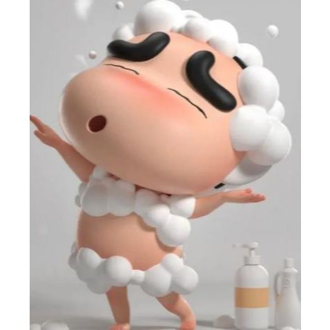 Bubble Bath Crayon Shin-chan ACTION FIGURE 3D PRINTING