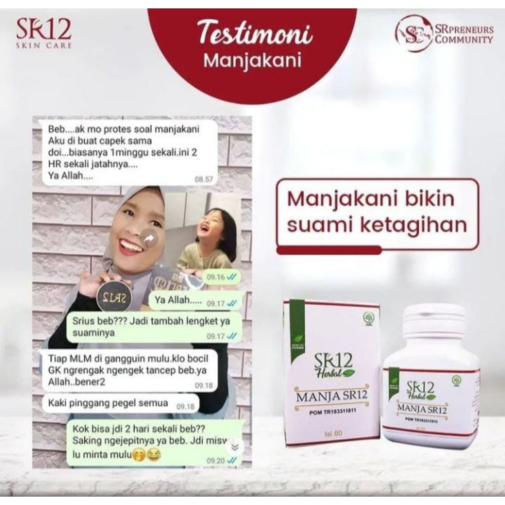 Manjakani Butir 60 Pil - Mengatasi Keputihan, Merapatkan Miss V, Pelancar Haid