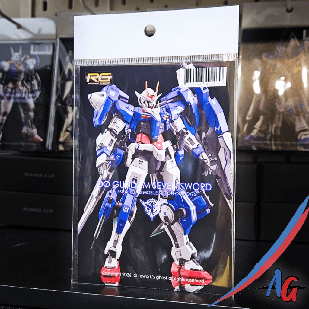 G-Rework RG Gundam 00 Seven Sword Water Slide Decal Sticker