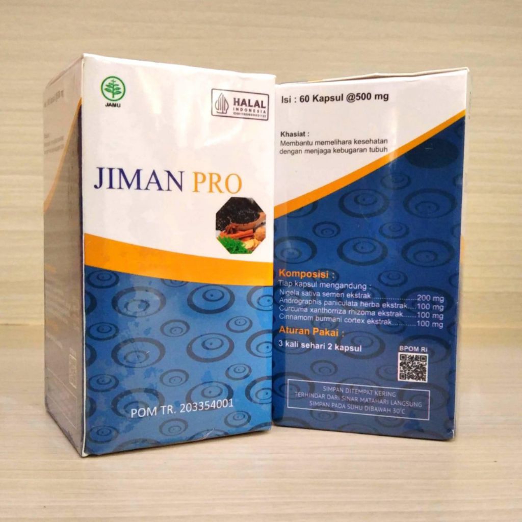KAPSUL HERBAL JIMAN PRO HERBAL ORIGINAL ASLI BPOM HALAL