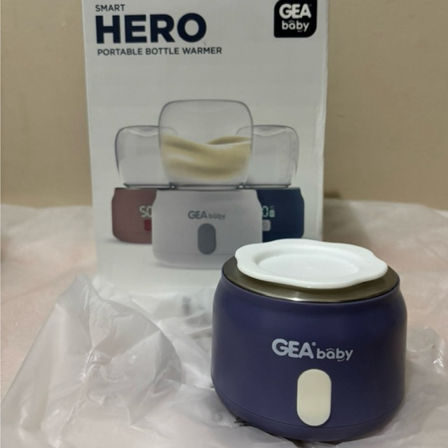 (PRELOVED LIKE NEW) GEA BABY Smart Hero Portable Bottle Warmer GPW-100