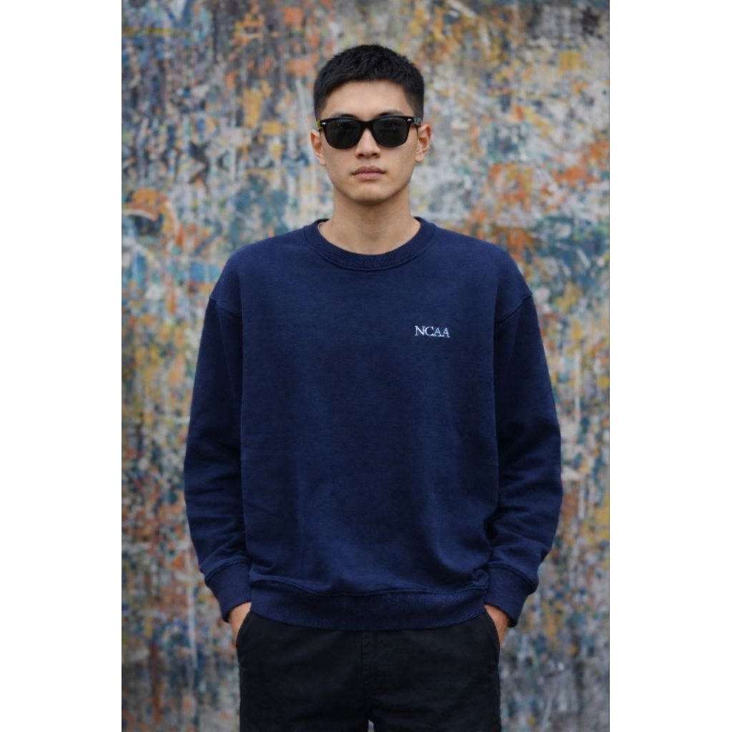 (VTG) Crewneck / sweatshirt D**CENTE NCAA 01 size M overSize (P66 x L56)