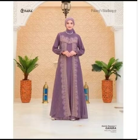 GAMIS QANIRA KEKE. GAMIS DEWASA JUMBO. GAMIS KEKE