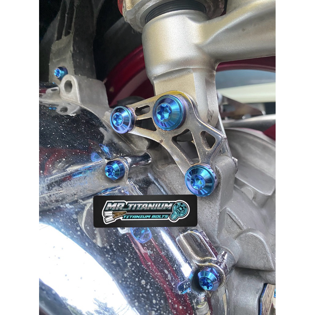 baut titanium lowering kit vespa matic