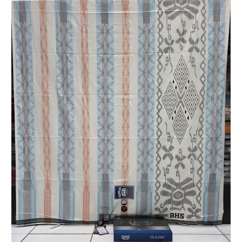Sarung BHS Classic Motif KWG DOBBY DKA DKB DGA Mix Silver