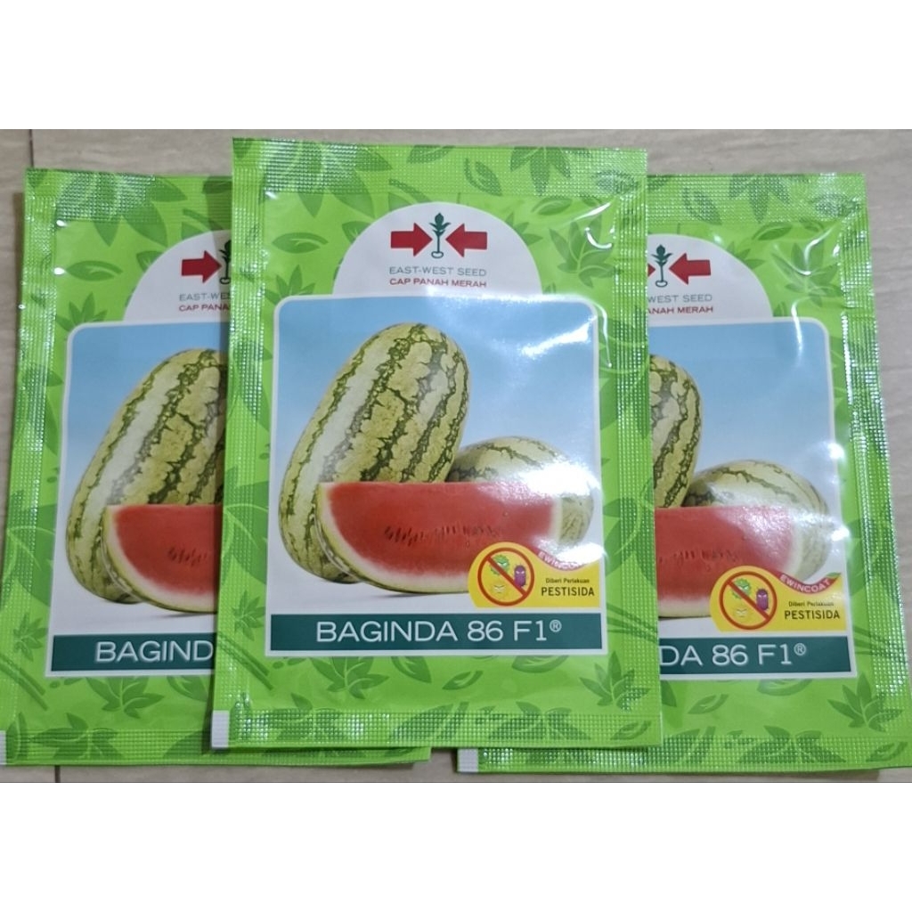 Benih semangka biji Baginda 86 f1