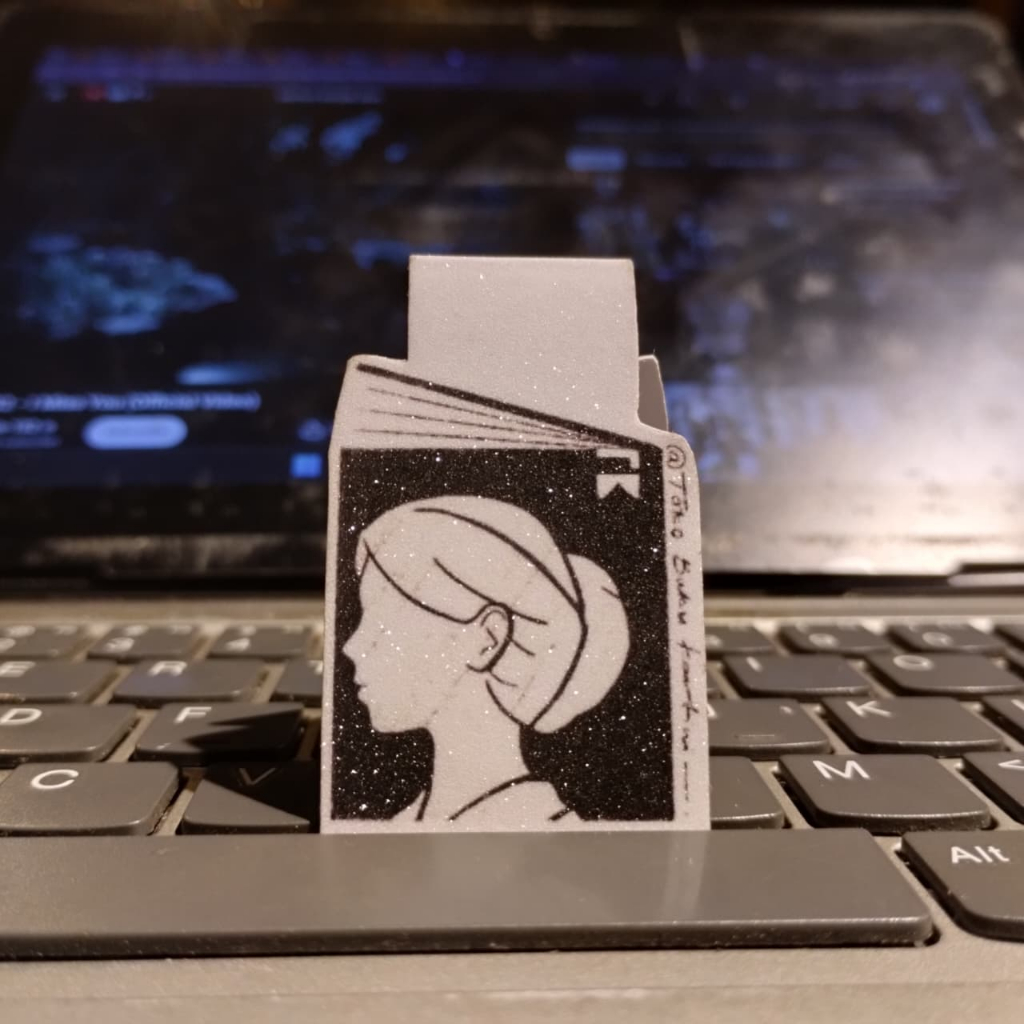 [CUSTOM] Magnetic Bookmark Pembatas Buku Magnetic