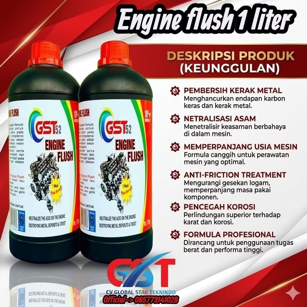 engine flush 1 liter gst52 flusing oli