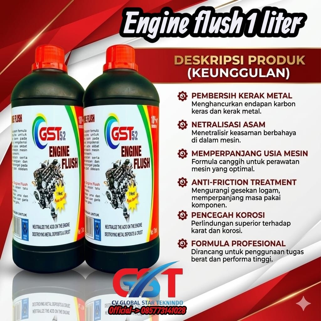 engine flush flusing oli gst52 engine flush