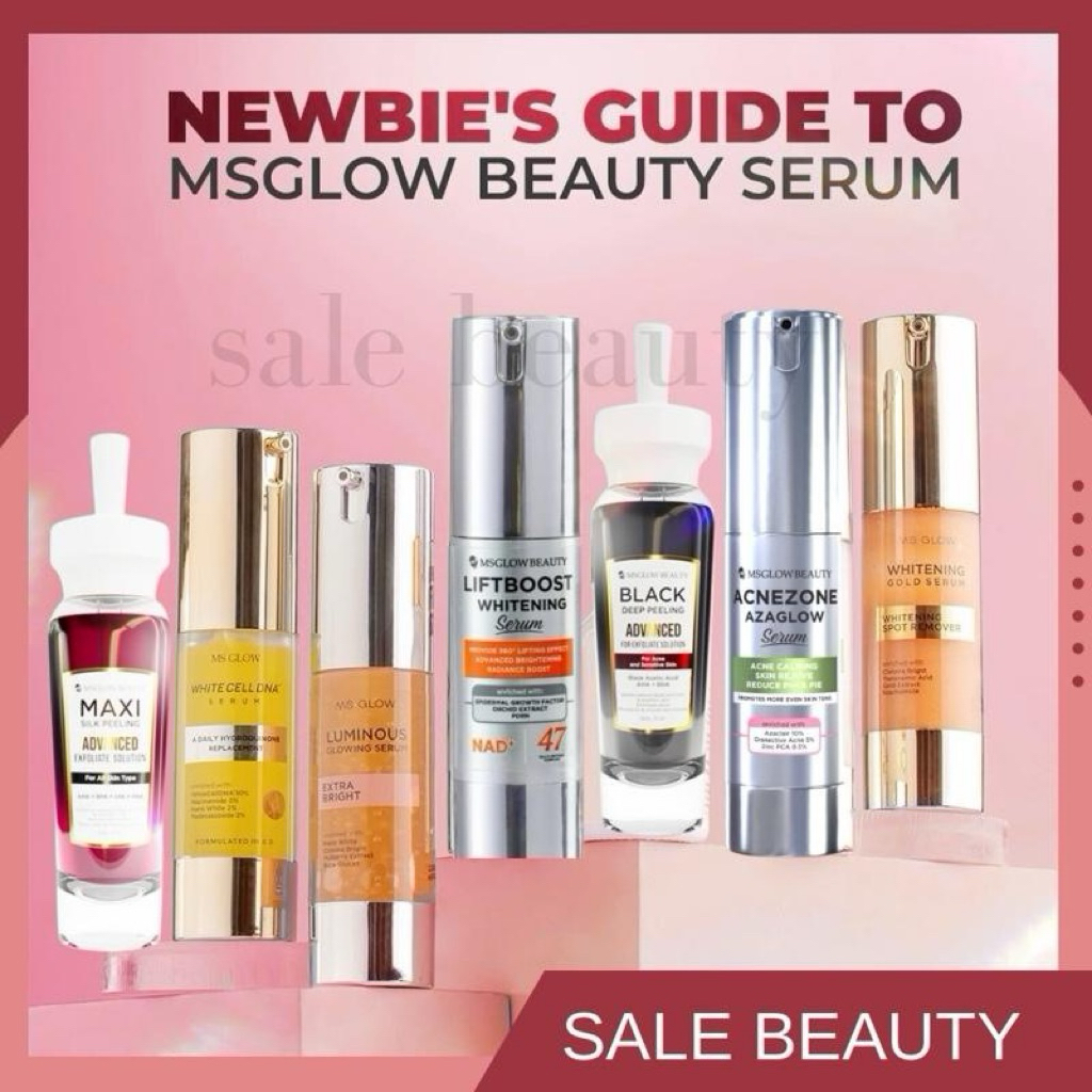SERUM MS GLOW / SERUM LUMINOUS MS GLOW/ SERUM GOLD MS GLOW/ SERUM DNA MS GLOW/ SERUM ACNE MS GLOW/ S