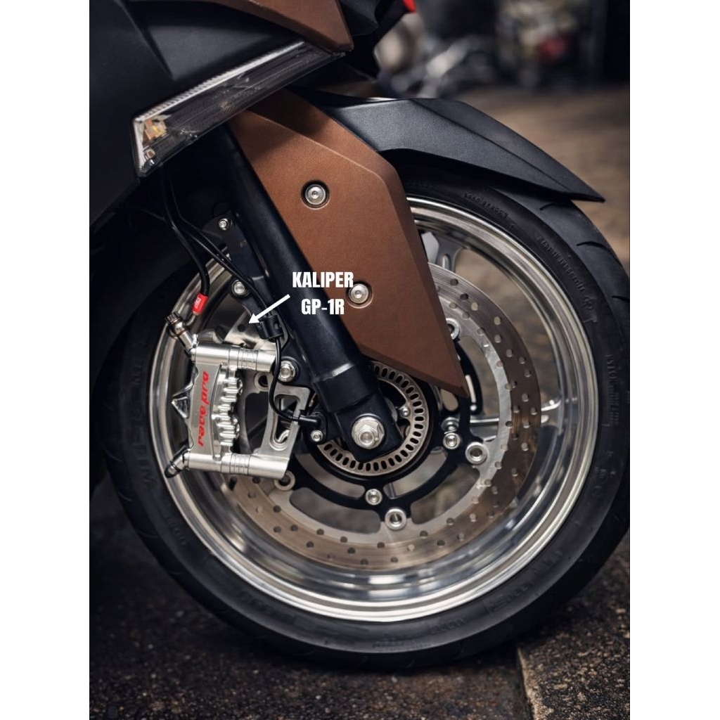 Racepro Kaliper GP-1R KALIPER RACEPRO Radial Monoblock Kaliper 4P dan 2P Kaliper Radial Pitch 100 mm