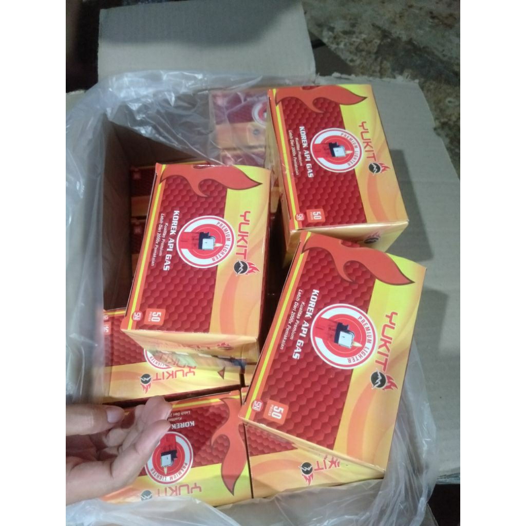 Korek Api Gas Roda SNI (mirip tokai) bisa dijual lagi harga ecer 2000an Berbagai Merk YUKITO, BAGOYA