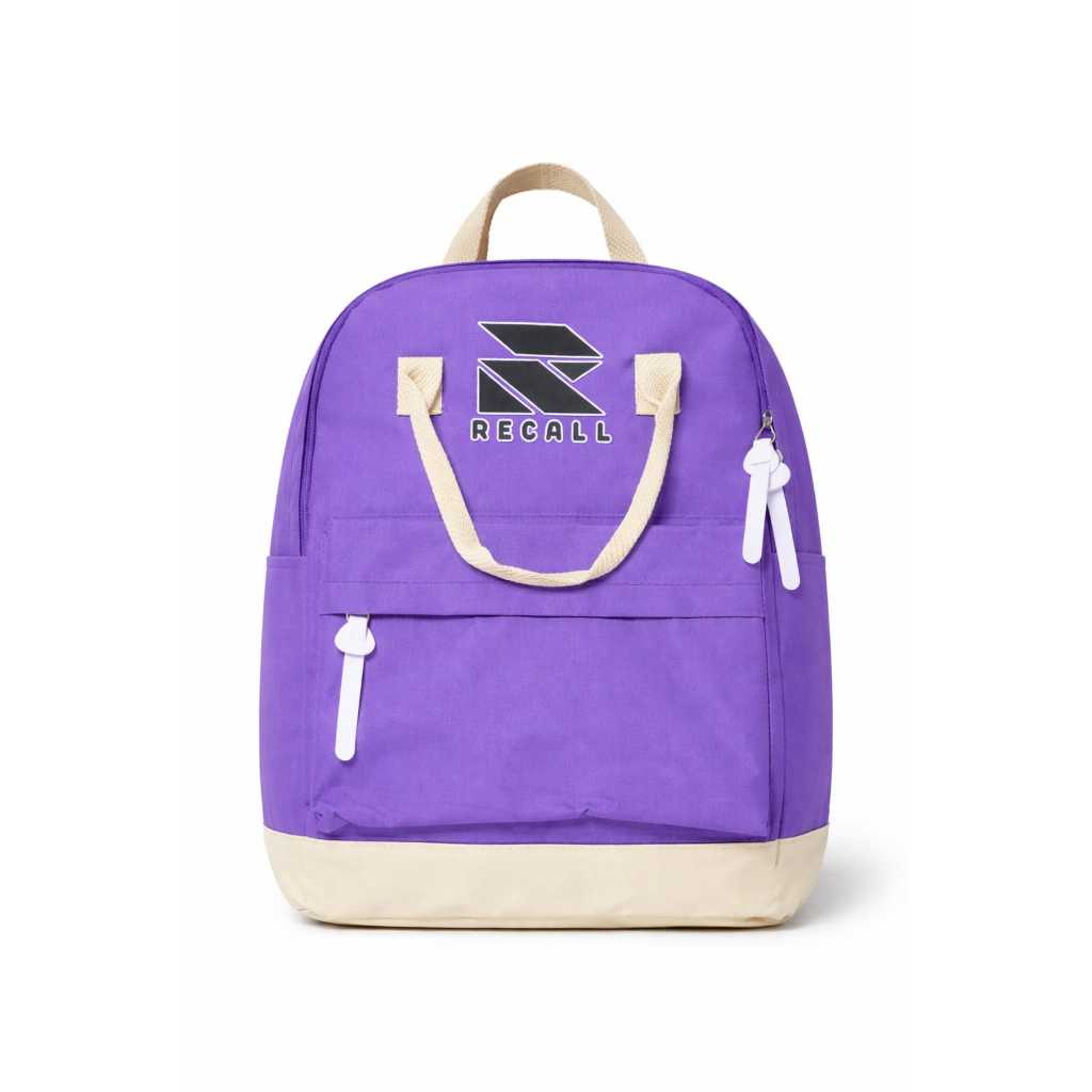 tas ransel RECALL Original-backpack 2in1 casual sekolah/kuliah/traveling UNISEX-tas punggung fashion