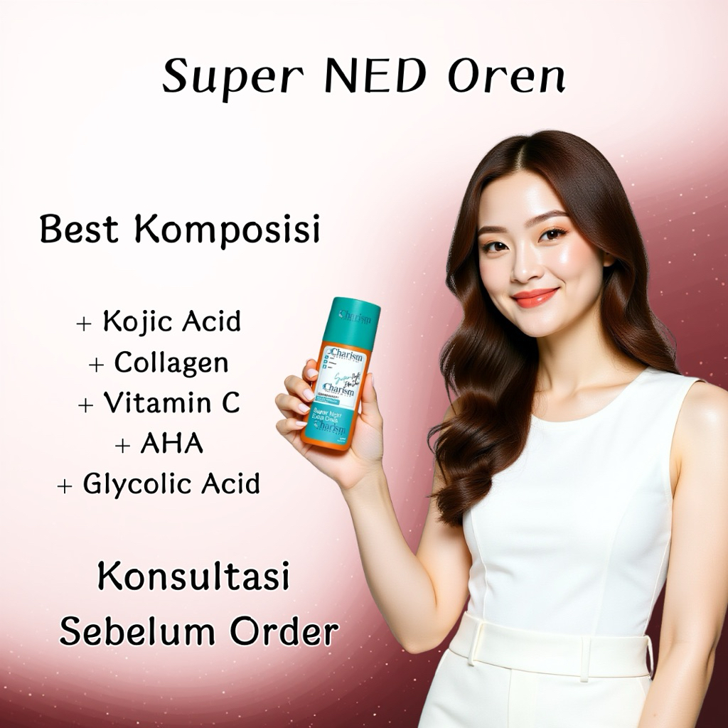 NED WHITENING NIGHT LOTION  | AHA WHITENING NIGHT LOTION | LOTION NED ROYYAL SKINCARE | FOEVER FARMA