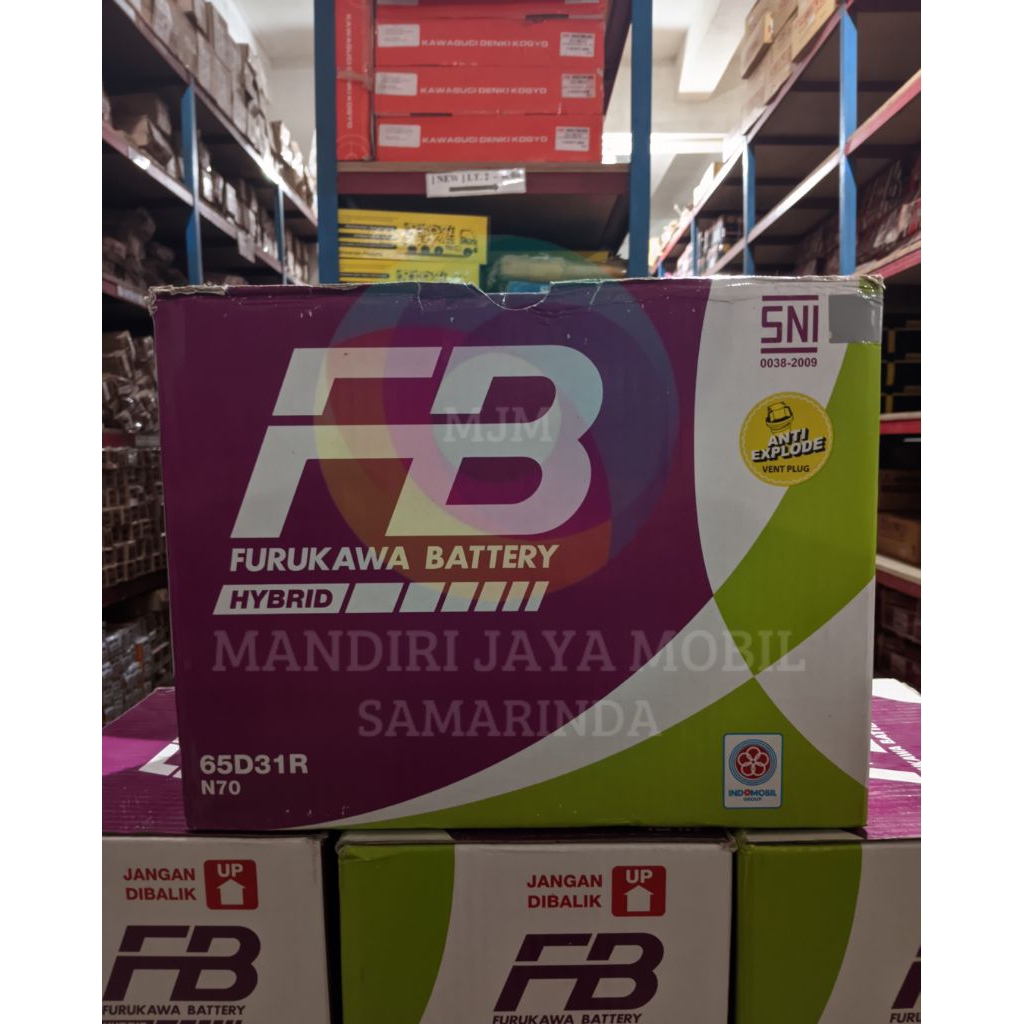 AKI BASAH FB FURUKAWA HYBRID (SIAP PAKAI) 65D31R N70 | 70AH