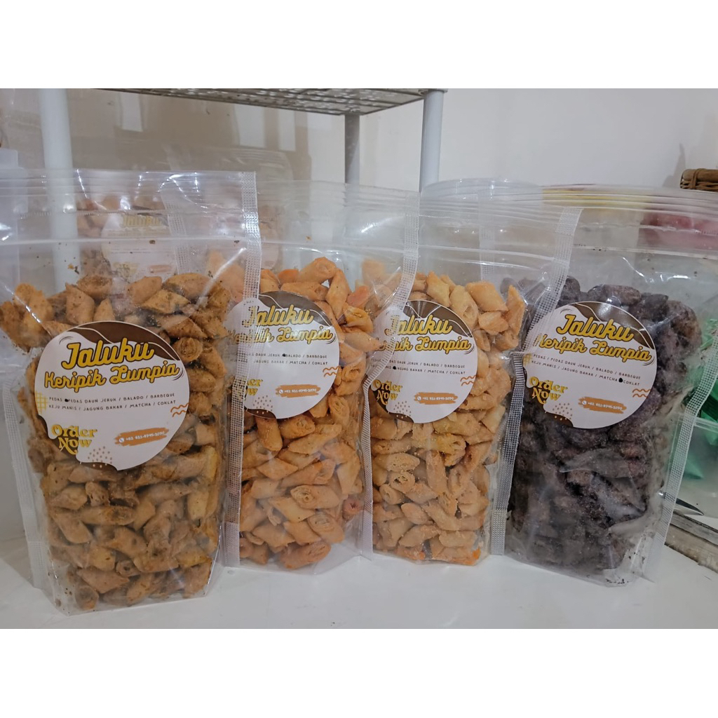 Lumpia Kering BUMBU BANYAK lumring 250gr 500gr 750gr 1kg| lumroll lumpia rol | snack lumpia gulung a